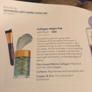 SeneGence Makeup - SeneGence Collagen night pak SeneGence Makeup - SeneGence Collagen night pak